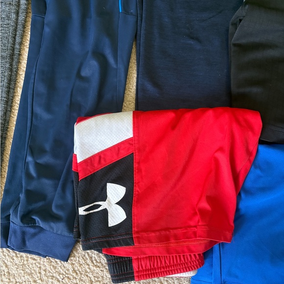 Boys Bottoms 13 Piece Lot L/XL 14-16 18-20 Pants Joggers Shorts Athletic Casual - Picture 6 of 15